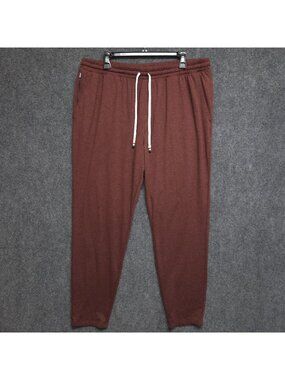 Fourlaps Pants Men XL Burgundy Athletic Jogger Re-Up Casual Athetic Performance